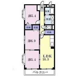 シャトゥ　ドゥ　ファミの物件間取画像